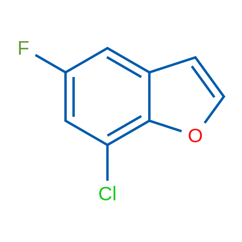 7-Chloro-5-fluoro-1-benzofuran 1g