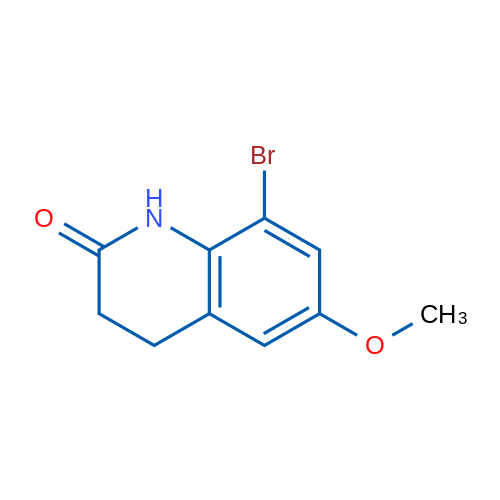 8-Bromo-6-methoxy-3,4-dihydroquinolin-2(1H)-one 1g