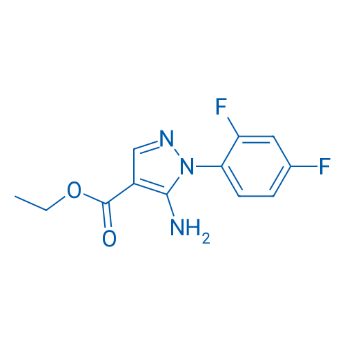 Ethyl 5-amino-1-(2,4-difluorophenyl)-1H-pyrazole-4-carboxylate 1g