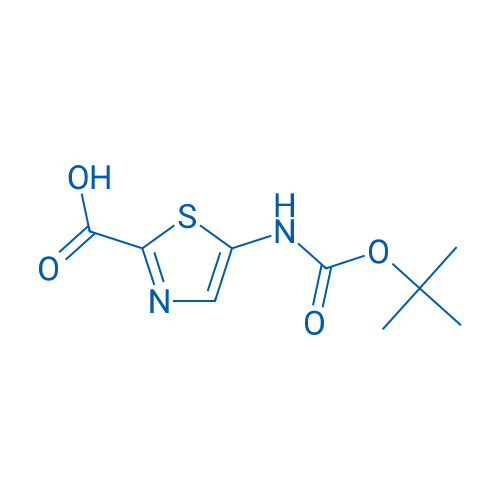 5-((tert-Butoxycarbonyl)amino)thiazole-2-carboxylic acid 250mg