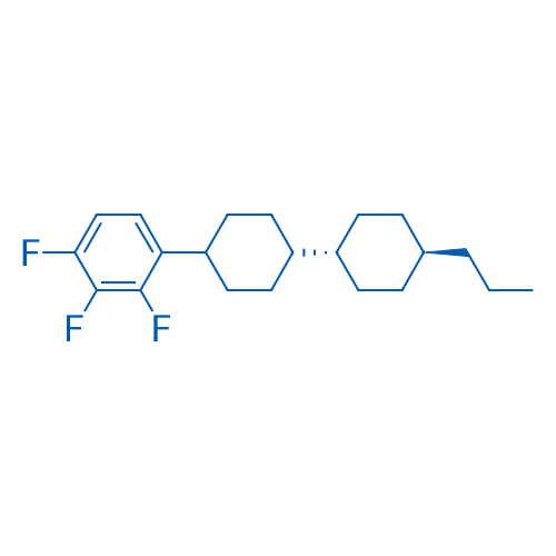 trans-4-Propyl-4'-(2,3,4-trifluorophenyl)-1,1'-bi(cyclohexane) 1g