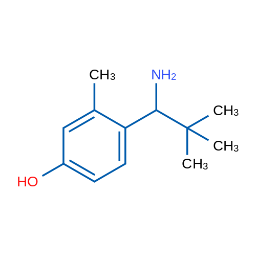 4-(1-Amino-2,2-dimethylpropyl)-3-methylphenol 1g