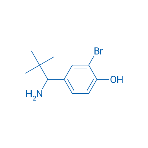 4-(1-Amino-2,2-dimethylpropyl)-2-bromophenol 1g
