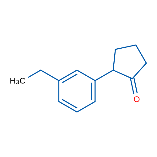 2-(3-Ethylphenyl)cyclopentan-1-one 1g