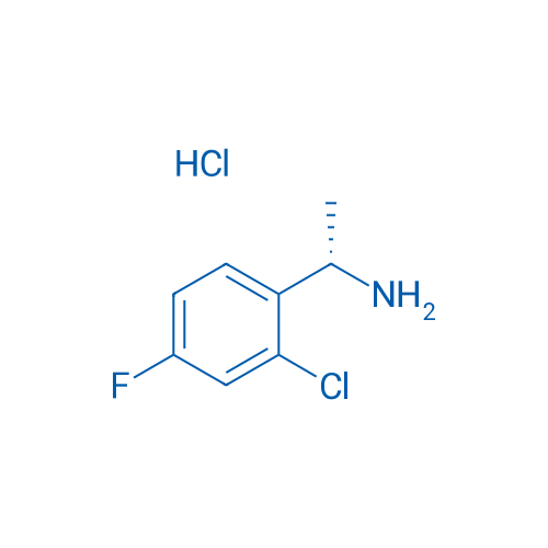 (1S)-1-(2-Chloro-4-fluorophenyl)ethan-1-amine hydrochloride 250mg