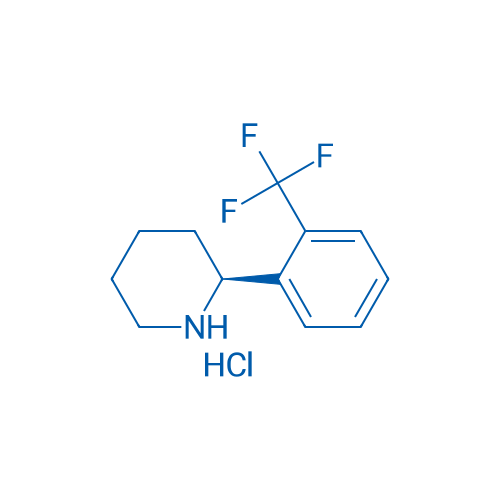 (S)-2-(2-(Trifluoromethyl)phenyl)piperidine hydrochloride 1g
