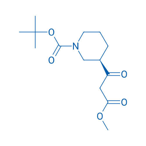 (R)-tert-Butyl 3-(3-methoxy-3-oxopropanoyl)piperidine-1-carboxylate 1g