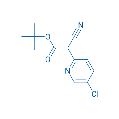 tert-Butyl 2-(5-chloropyridin-2-yl)-2-cyanoacetate 1g