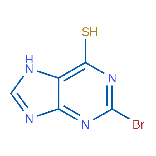 2-Bromo-7H-purine-6-thiol 1g