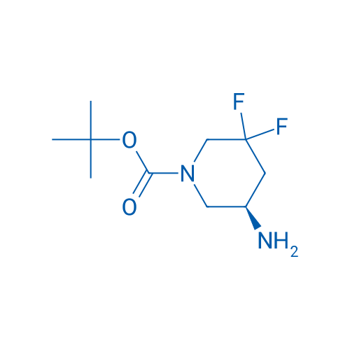 (R)-tert-Butyl 5-amino-3,3-difluoropiperidine-1-carboxylate 100mg