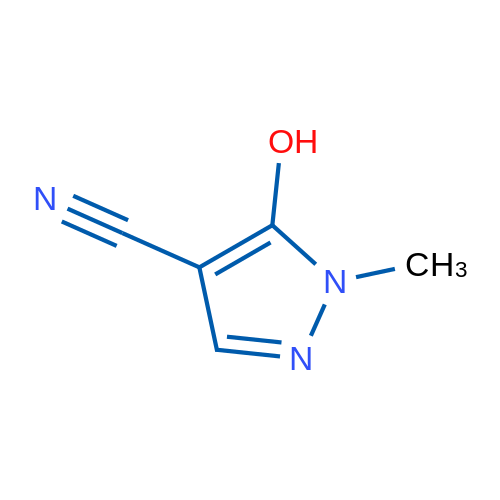 5-Hydroxy-1-methyl-1h-pyrazole-4-carbonitrile 1g