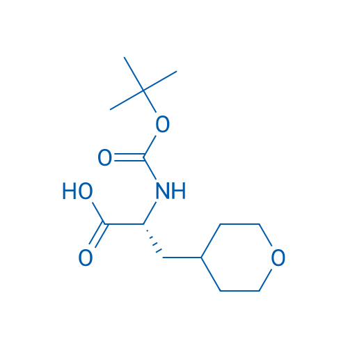 (R)-2-((tert-Butoxycarbonyl)amino)-3-(tetrahydro-2H-pyran-4-yl)propanoic acid 50mg