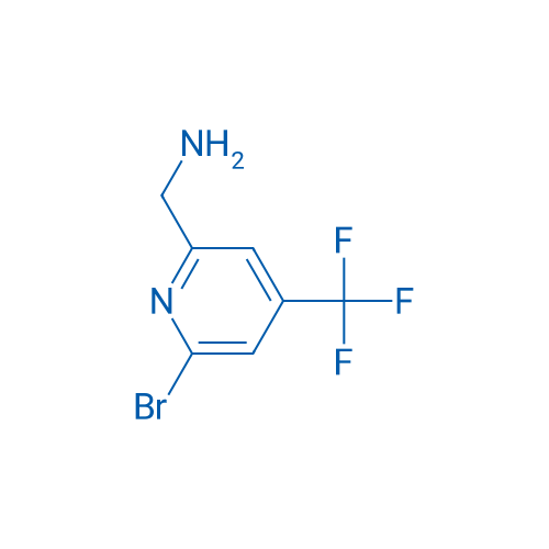 (6-Bromo-4-(trifluoromethyl)pyridin-2-yl)methanamine 50mg