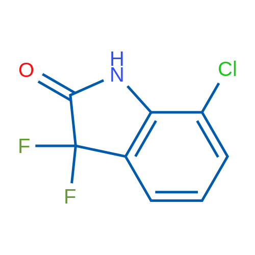 7-Chloro-3,3-difluoroindolin-2-one 1g