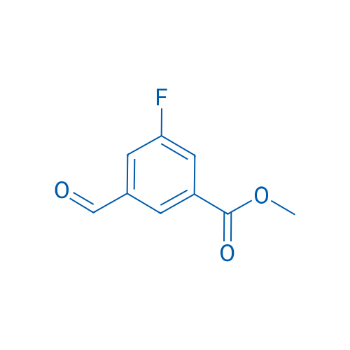 Methyl 3-fluoro-5-formylbenzoate 250mg