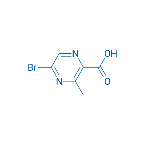 5-Bromo-3-methylpyrazine-2-carboxylic acid 1g