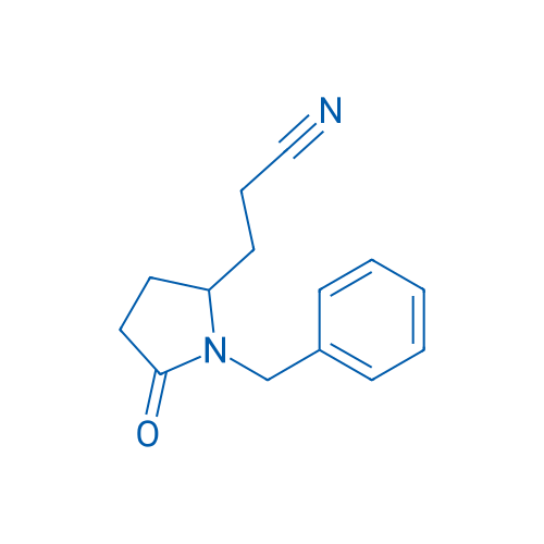 3-(1-Benzyl-5-oxopyrrolidin-2-yl)propanenitrile 1g