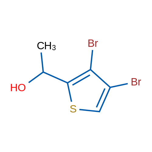 1-(3,4-Dibromothiophen-2-yl)ethanol 1g