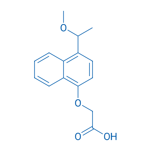 2-((4-(1-Methoxyethyl)naphthalen-1-yl)oxy)acetic acid 1g