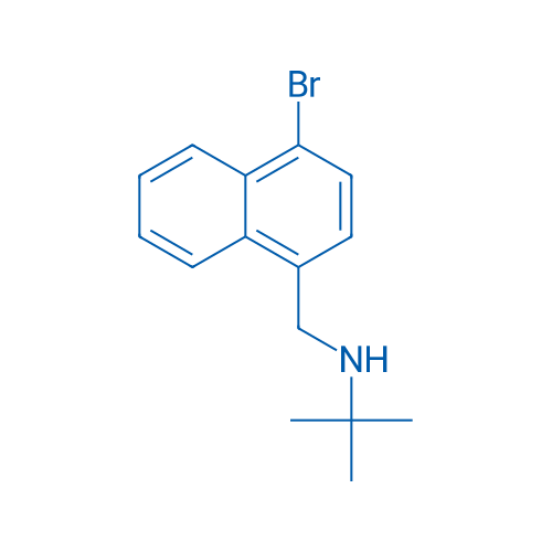 N-((4-Bromonaphthalen-1-yl)methyl)-2-methylpropan-2-amine 1g
