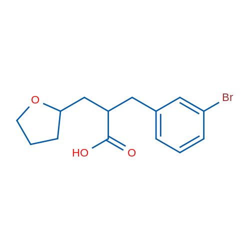 3-(3-Bromophenyl)-2-(oxolan-2-ylmethyl)propanoic acid 1g