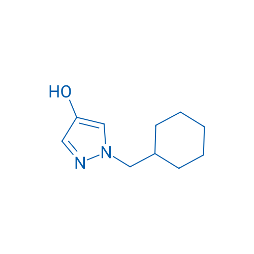 1-(Cyclohexylmethyl)-1h-pyrazol-4-ol 250mg