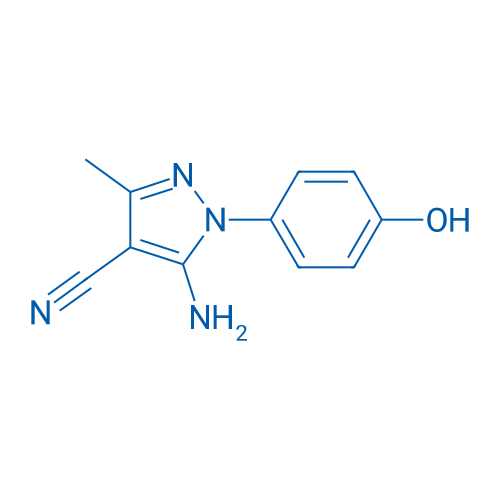 5-Amino-1-(4-hydroxyphenyl)-3-methyl-1h-pyrazole-4-carbonitrile 1g