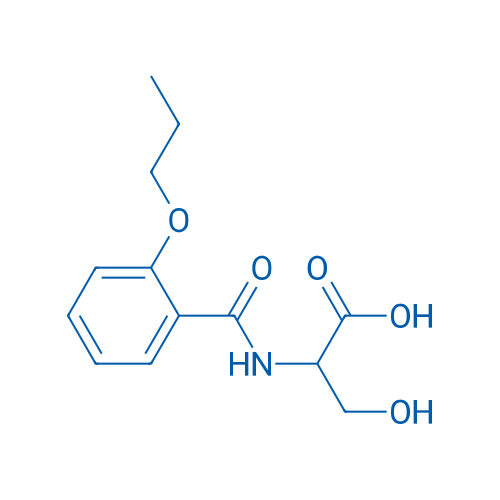 3-Hydroxy-2-(2-propoxybenzamido)propanoic acid 1g