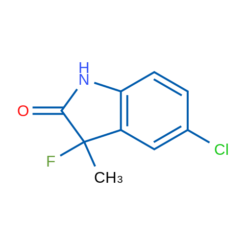 5-Chloro-3-fluoro-3-methylindolin-2-one 1g