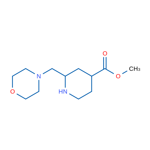 Methyl 2-(morpholinomethyl)piperidine-4-carboxylate 1g