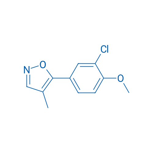 5-(3-Chloro-4-methoxyphenyl)-4-methylisoxazole 1g