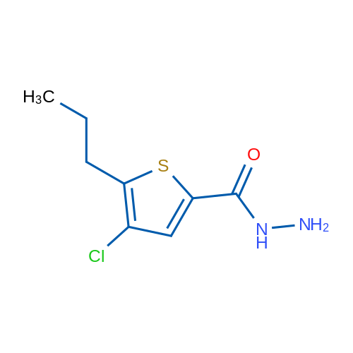 4-Chloro-5-propylthiophene-2-carbohydrazide 1g