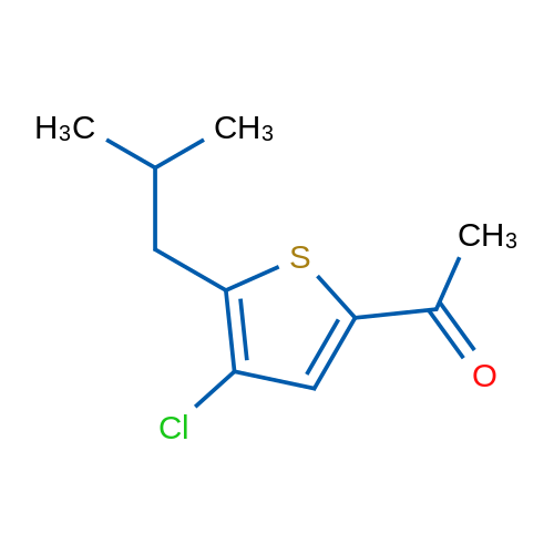1-(4-Chloro-5-isobutylthiophen-2-yl)ethanone 1g