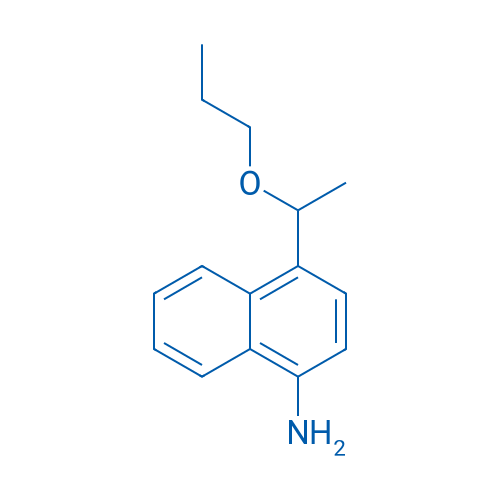 4-(1-Propoxyethyl)naphthalen-1-amine 1g