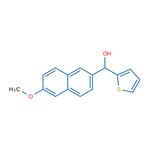 (6-Methoxynaphthalen-2-yl)(thiophen-2-yl)methanol 1g