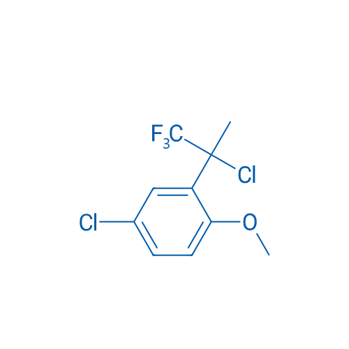4-Chloro-2-(2-chloro-1,1,1-trifluoropropan-2-yl)-1-methoxybenzene 1g