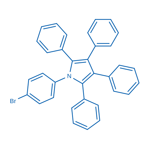 1-(4-Bromophenyl)-2,3,4,5-tetraphenyl-1H-pyrrole 1g