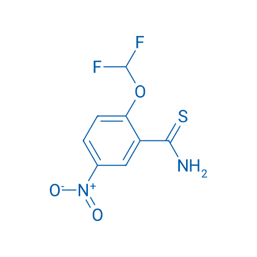 2-(Difluoromethoxy)-5-nitrobenzothioamide 1g