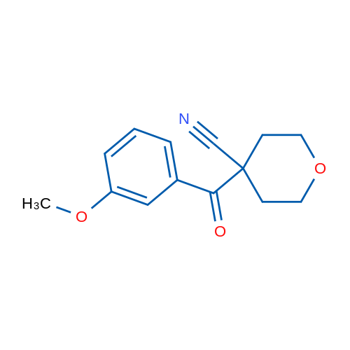 4-(3-Methoxybenzoyl)tetrahydro-2H-pyran-4-carbonitrile 1g