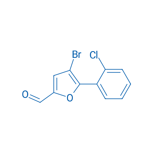 4-Bromo-5-(2-chlorophenyl)furan-2-carbaldehyde 1g