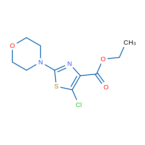Ethyl 5-chloro-2-morpholinothiazole-4-carboxylate 1g
