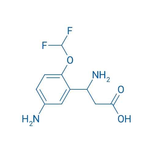 3-Amino-3-(5-amino-2-(difluoromethoxy)phenyl)propanoic acid 1g