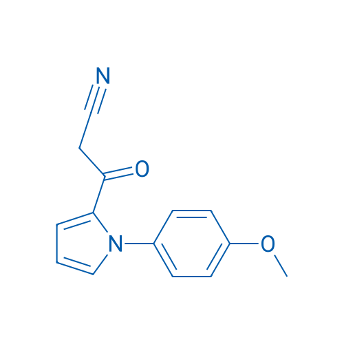 3-(1-(4-Methoxyphenyl)-1H-pyrrol-2-yl)-3-oxopropanenitrile 1g