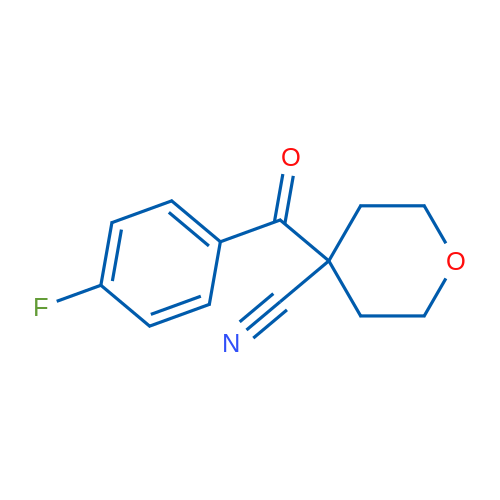 4-(4-Fluorobenzoyl)tetrahydro-2H-pyran-4-carbonitrile 1g