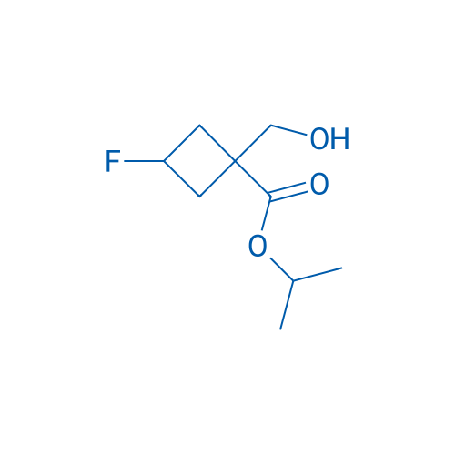3-Fluoro-1-hydroxymethyl-cyclobutanecarboxylic acid isopropyl ester 1g