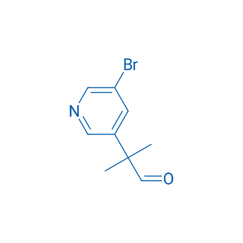 2-(5-Bromopyridin-3-yl)-2-methylpropanal 1g