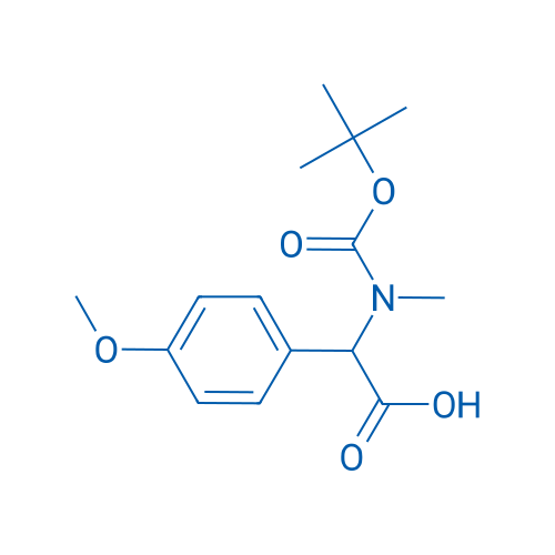 2-((tert-Butoxycarbonyl)(methyl)amino)-2-(4-methoxyphenyl)acetic acid 1g