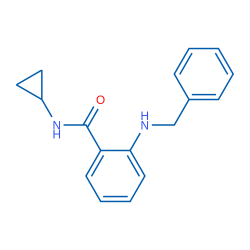 2-(Benzylamino)-N-cyclopropylbenzamide 1g