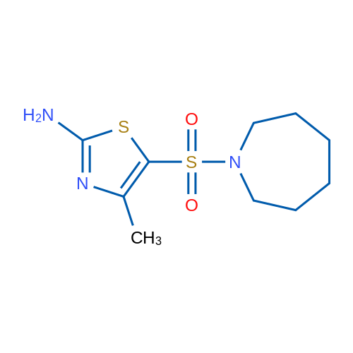 5-(Azepan-1-ylsulfonyl)-4-methylthiazol-2-amine 1g