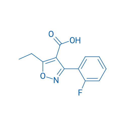 5-Ethyl-3-(2-fluorophenyl)-1,2-oxazole-4-carboxylic acid 5g